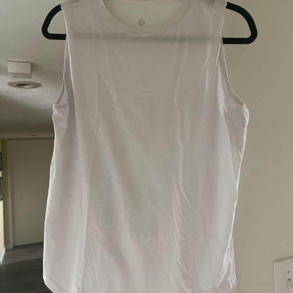 Lululemon white tank